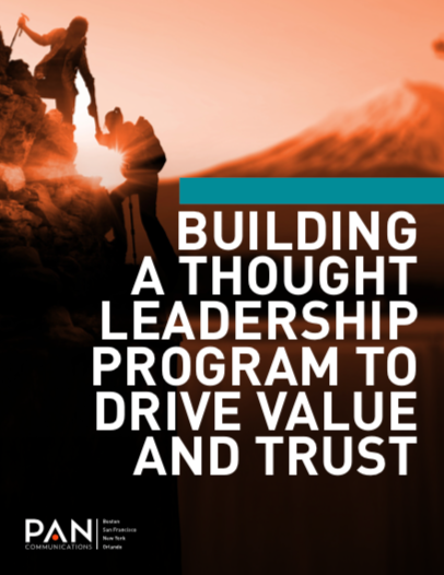 Building a Thought Leadership Program to Drive Value & Trust